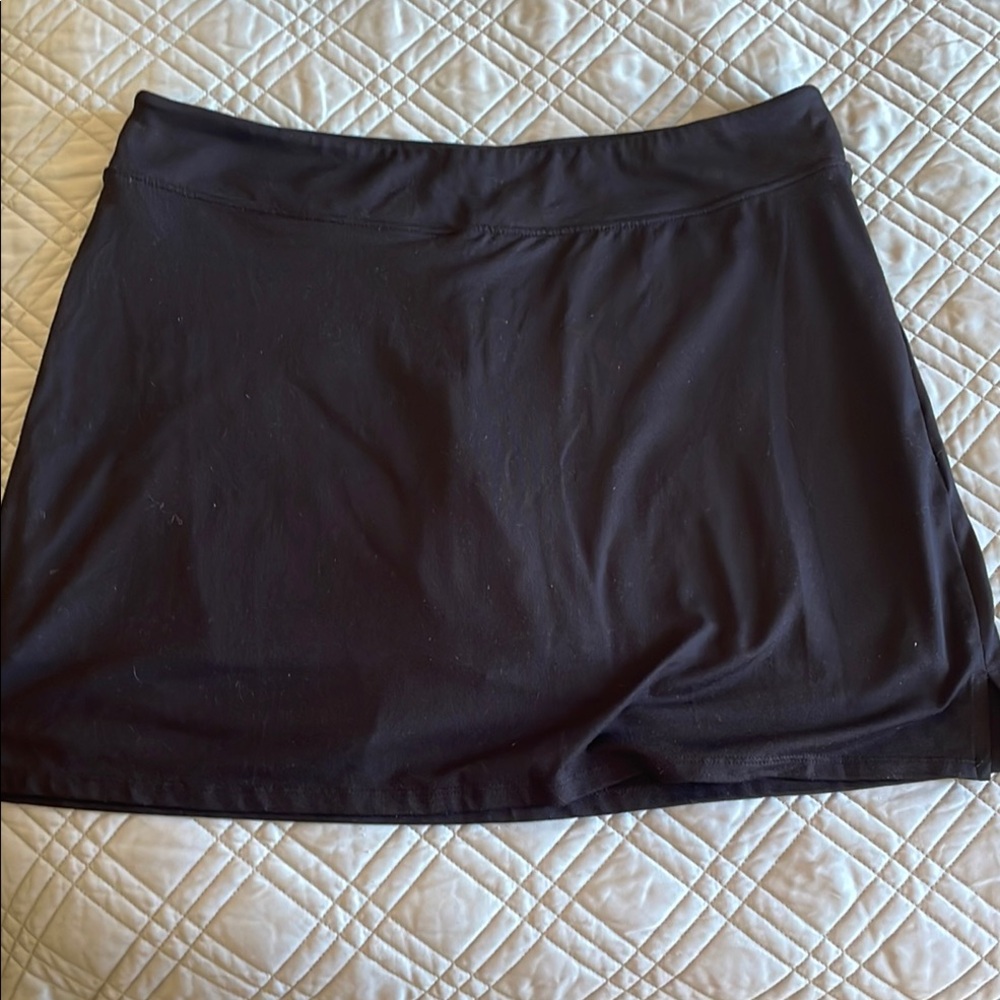 Tranquility Black Athletic Skort (P13)